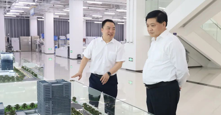 山东省科技厅厅长唐波一行调研生物诊断共同体